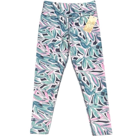 SAGE Collective 2 Piece Activewear Set Crop Sport Bra Tank & Legging NWT Medium - Picture 5 of 13